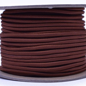 Chocolate Brown 1/8&quot; Shock Cord