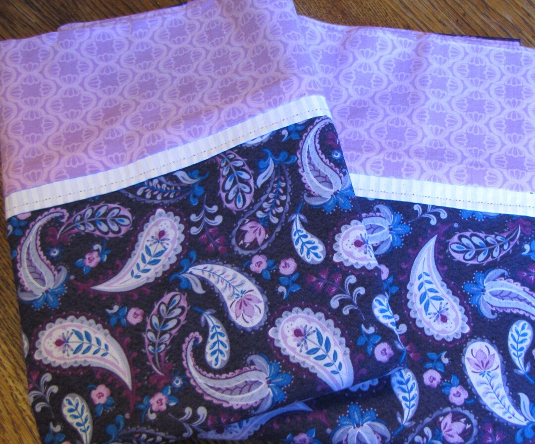 Queen Pillow Cases Etsy