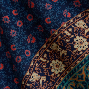 Indian Mandala Tapestry Six Colors Intricate Floral Ethnic Contemporary Design Wall Hanging