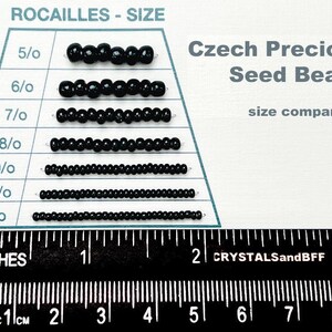 Rocailles size 6/0 (4mm) Carneval Multi Preciosa Ornela Traditional Czech Glass Seed Beads 30grams (1 oz) CS165 image 2