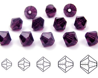 6mm Opaque Green (Green Turquoise) Czech MC Rondell Beads – Bicone/Diamond Shape, 12 Pieces