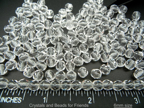 35x Glass Teardrop Crystal Beads 5mm Black, Red Faceted Jewelry