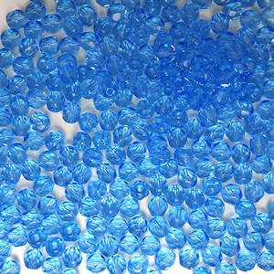 600 Light Sapphire color 3mm Preciosa Czech Fire Polished Round Faceted Glass Beads Traditional Czech Glass Fire Polish light blue Wholesale