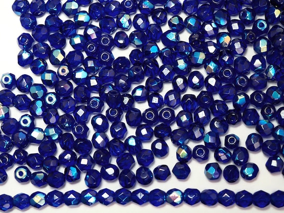 Czech fire polished beads cheap wholesale
