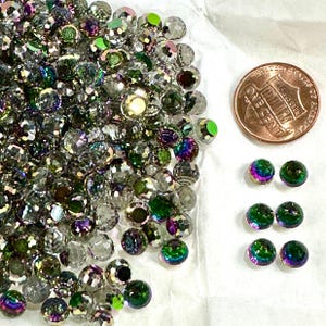Swarovski Art.# 4869 - Crystal Electra coated 3/4 Disco Ball Fancy Stones 12pcs size 6mm SW124