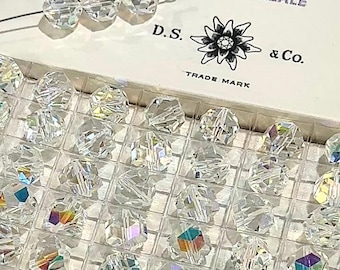 PRIMERO Crystal Beads - Two-Hole Column Beads In Lots Of Colors & Sizes For Crafting