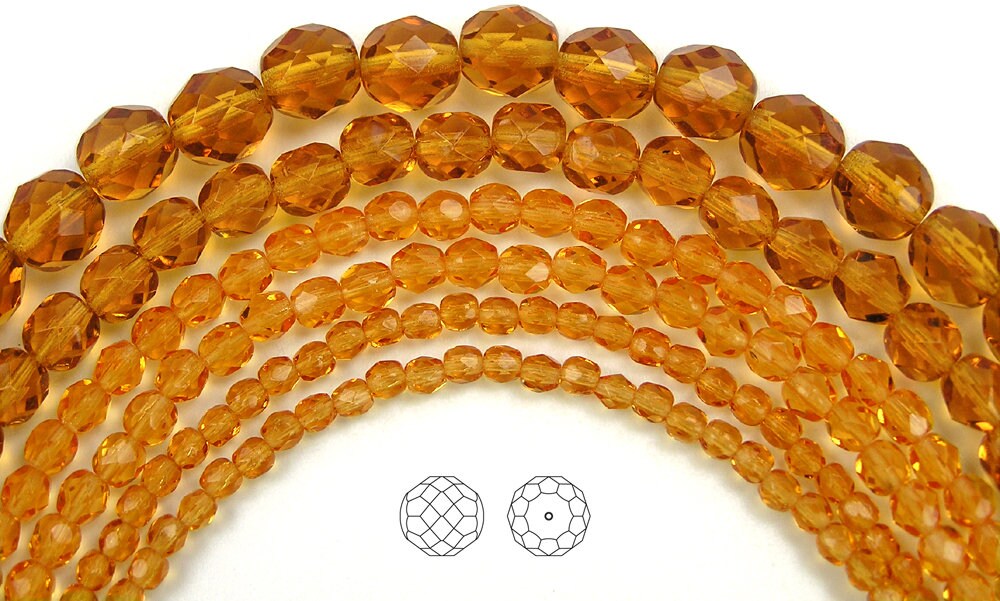 50 pezzi di perle di vetro ceco lucidate a fuoco, acquamarina, 4 mm, sfaccettate, rotonde, smerigliate, verde acqua, 4 mm - Italia