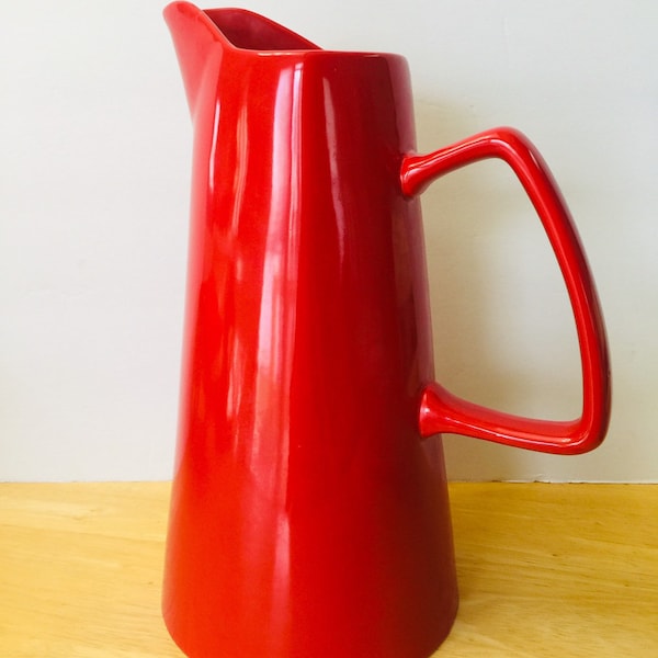 Buffalo China Route 66 Red Pitcher