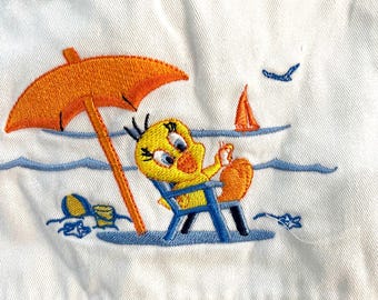 Disney Tweety Bib overall Shorts Women’s size 22 to 24