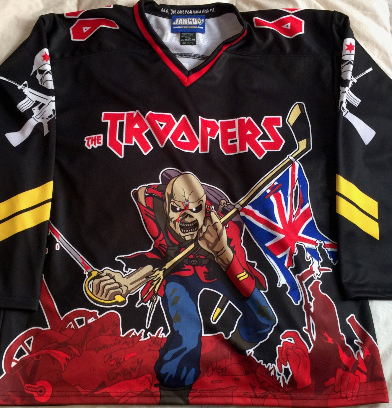 iron maiden jersey