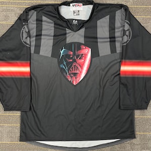 Darth Vader Star Wars Hockey Jersey, Black