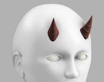 Little Devil horns | 3D file for original character (OC), cosplay, dungeons and dragons tiefling
