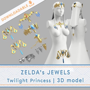 TWILIGHT PRINCESS JEWELS | 3D model