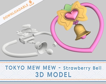 STRAWBERRY BELL Tokyo Mew Mew |3D file
