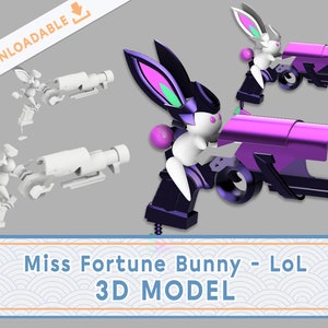 Miss Fortune Bunny | League of Legends 3D File