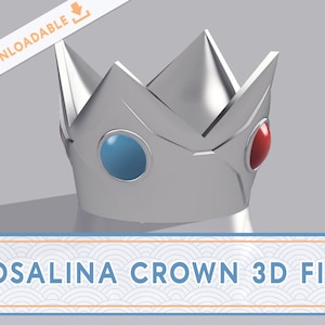 Cosplay accessory Princess Rosalina (3D Print STL File)