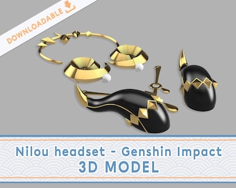 Nilou Headset | Genshin Impact 3D file
