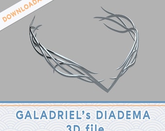 GALADRIEL DIADEMA | 3D file for resin printers ONLY