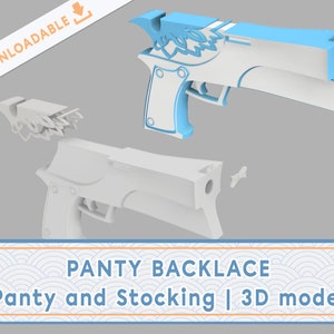 Panty Backlace | Panty and Stocking with Gaterbelt