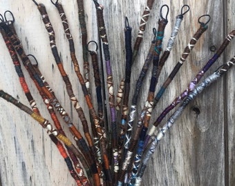 Hair Wrap Extensions- Yarn - Braid in - Clip in -Festival hair accessories -Boho hairstyle -