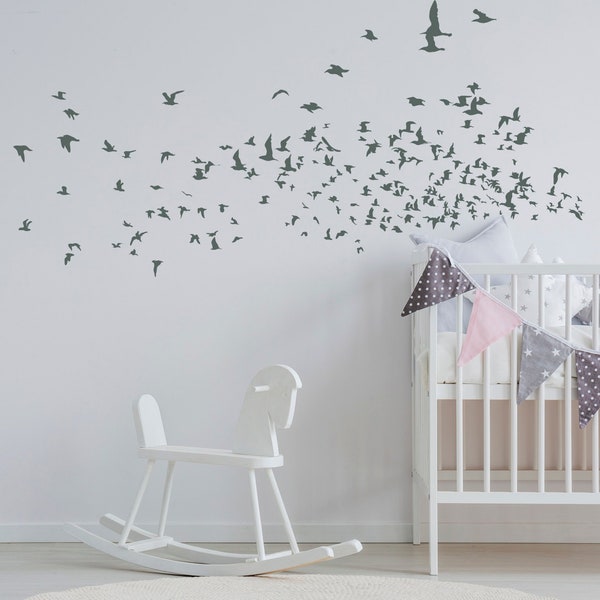 Bird Wall Decal - Etsy