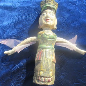 Asian marionnette / puppet bust - Wayang Golek?
