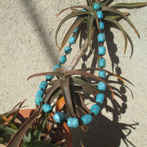 310 Grams Natural Green Turquoise Coral Necklace 310 Grams Natural Green Turquoise Coral Necklace