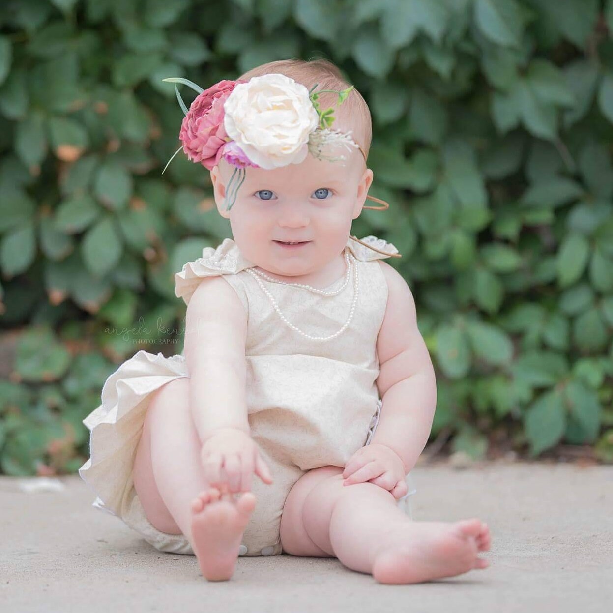 Baby Girl Romper Baby Girls Boho Romper1st Birthday Romper Etsy