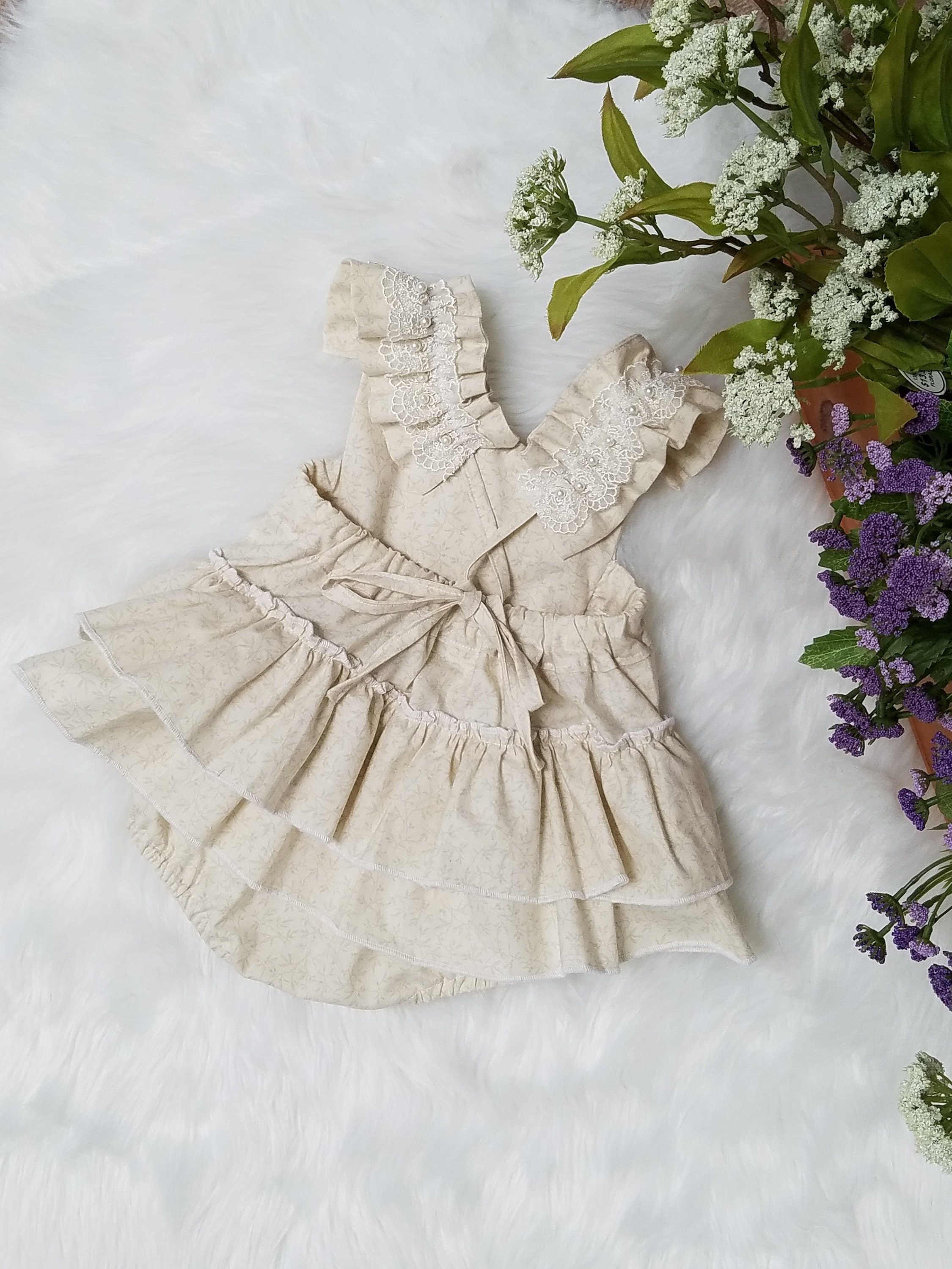 Baby Girl Romper Baby Girls Boho Romper1st Birthday Romper Etsy