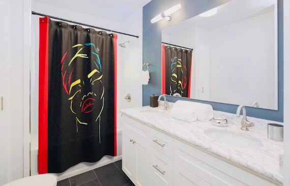 Lady Noir Shower Curtains