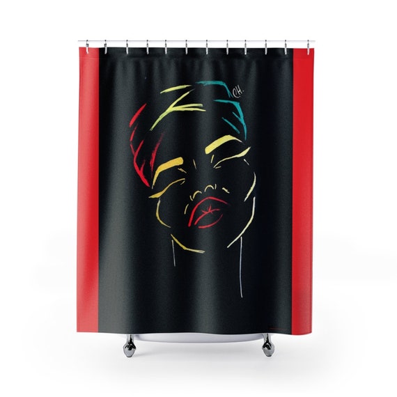 Lady Noir Shower Curtains