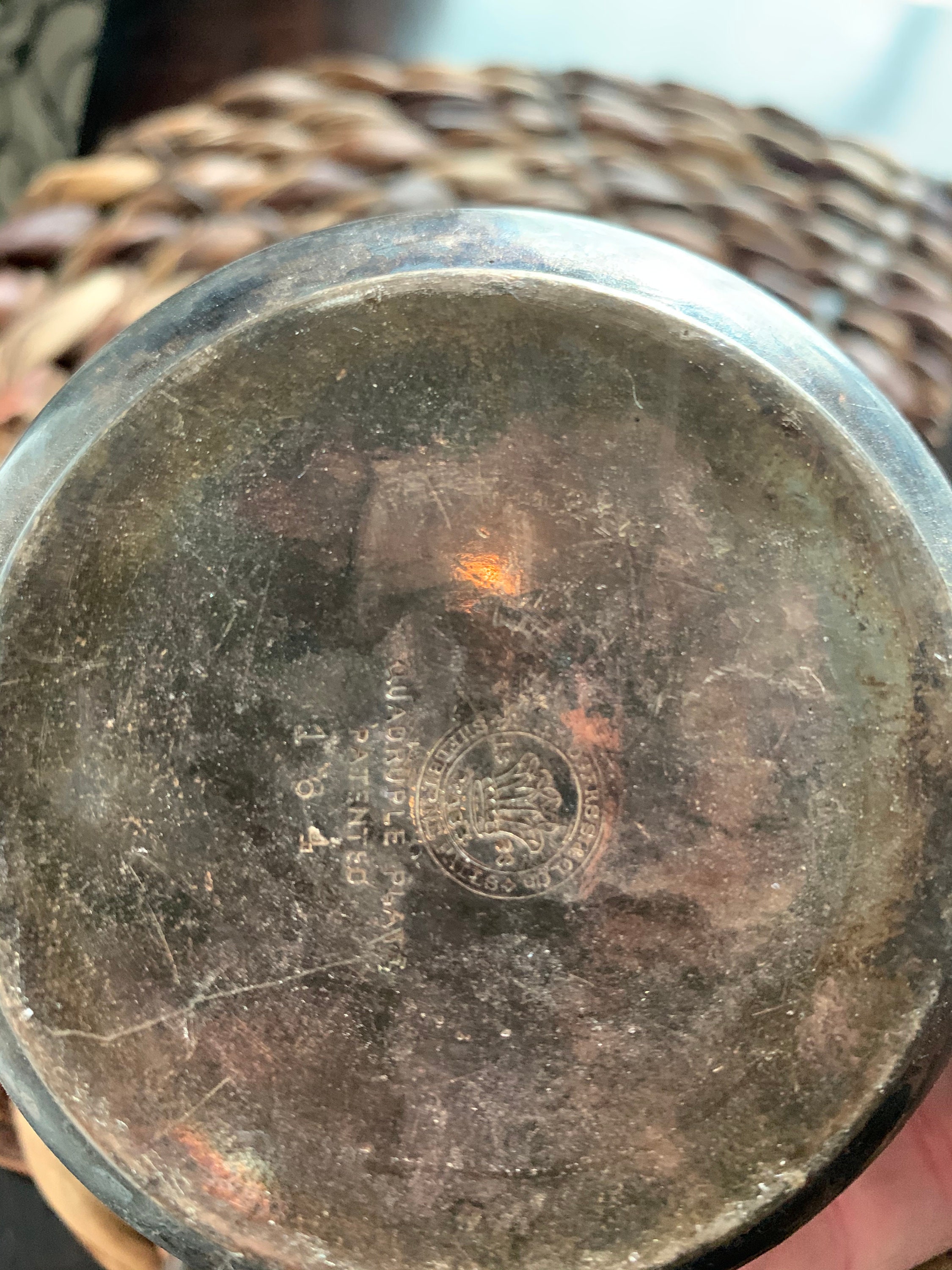 Rogers Silver Quadruple Plate Antique Ornate Vase 1883 rare Etsy