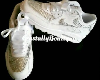 Strass Bling personnalisé Nike Air Max 90 avec par Strass Bling personnalisé Nike Air Max 90 avec par