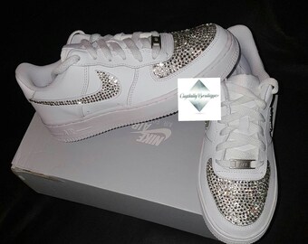 bedazzled air force 1s