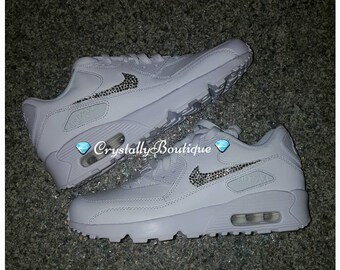 white nike air max junior size 5