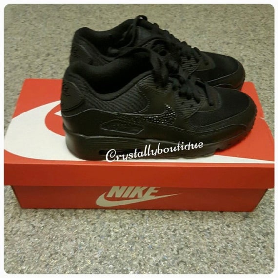 nike air max 90 junior black size 4