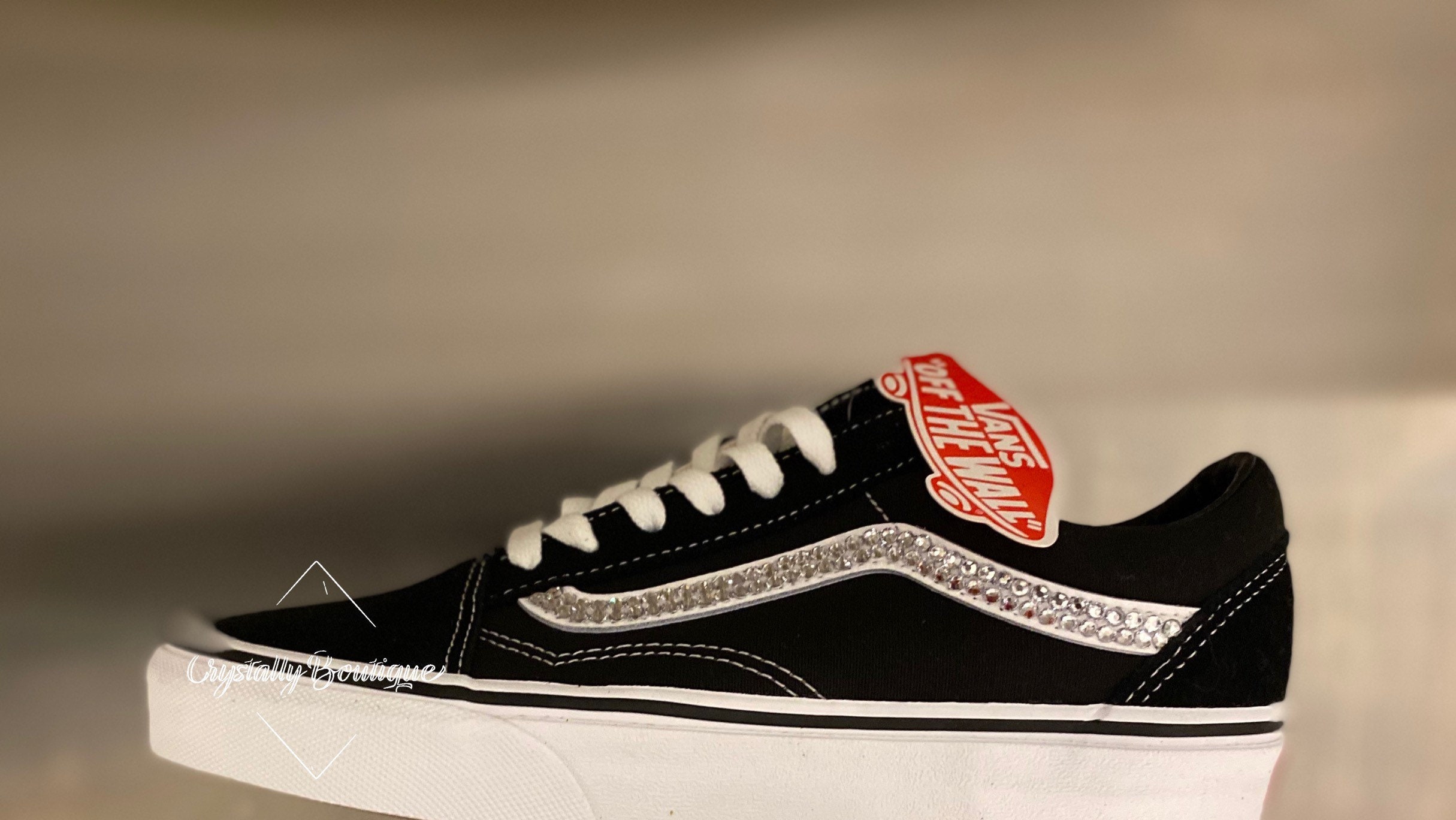 Black Glitter Vans - Etsy Black Glitter Vans - Etsy