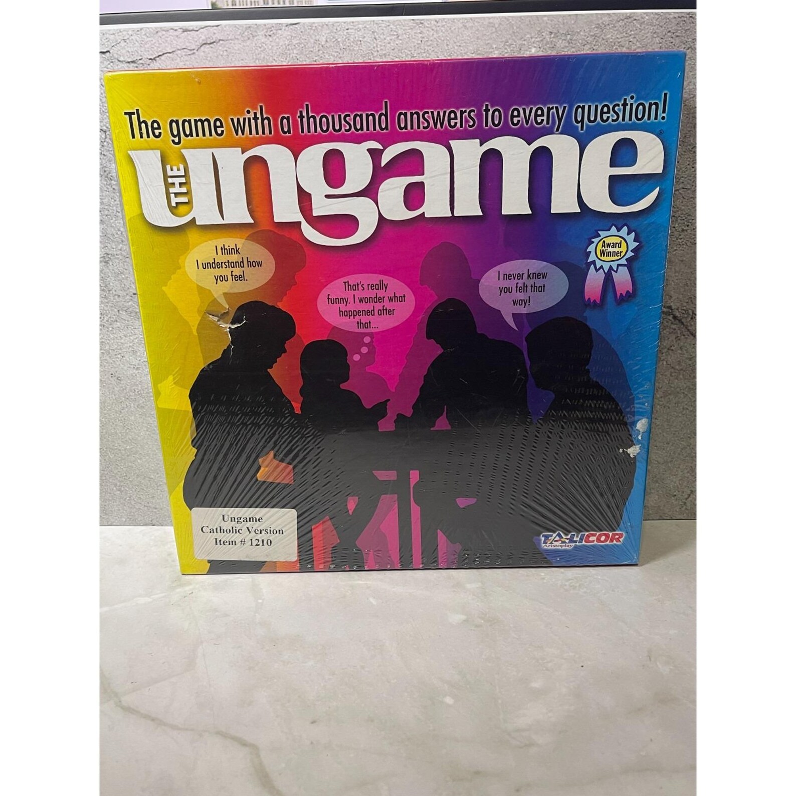 The Ungame Catholic Version #1210 Christian Communication Board Game ...
