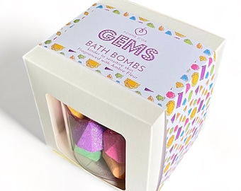 Gems Bath Bombs - Boxed Tub