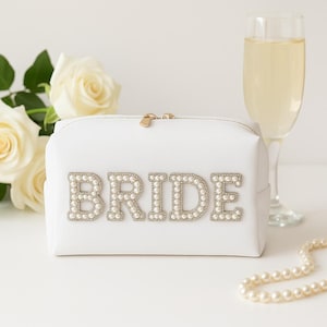 Pearl Bride Cosmetic Bag | Wedding Day Essentials