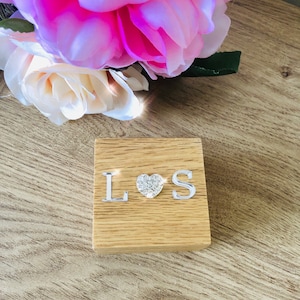 Personalised ring box| wooden ring box|engagement ring box|wedding ring box| personalised engagement ring box|Personalised wedding ring box