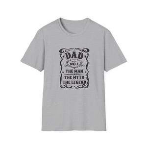 Father&#39;s Day Tshirt, The Man, The Myth, The Legend Tshirt