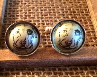 Lagunitas Beer Bottle Cap Cufflinks - Great Gift for Groomsman Birthday Anniversary Boyfriend Father Wedding Man Cuff Links Gold Bulldog