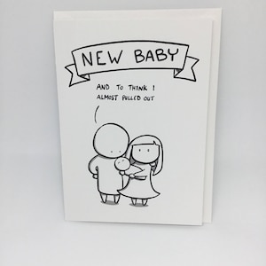 Nieuwe babykaart - ik trok me bijna terug