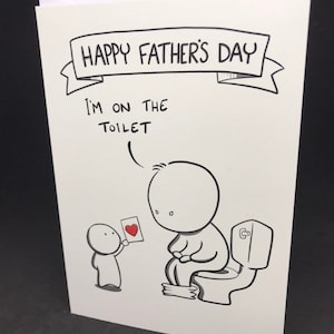 Tarjeta del Día del Padre - Tiempo privado para papá