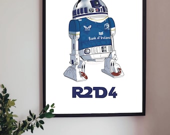R2D4 Dublin Droid Art Print