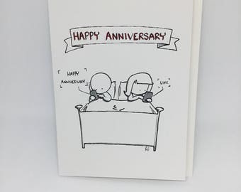 Funny Anniversary card - Happy anniversay