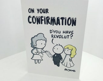 Funny Confirmation card