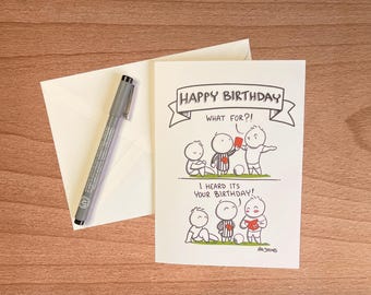 Football player’s birthday card