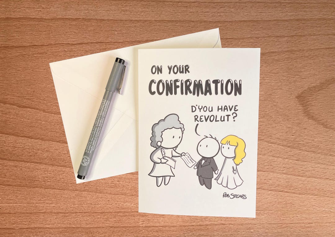 Funny Confirmation Card for the Modern Kid Who Uses Money Apps - Etsy